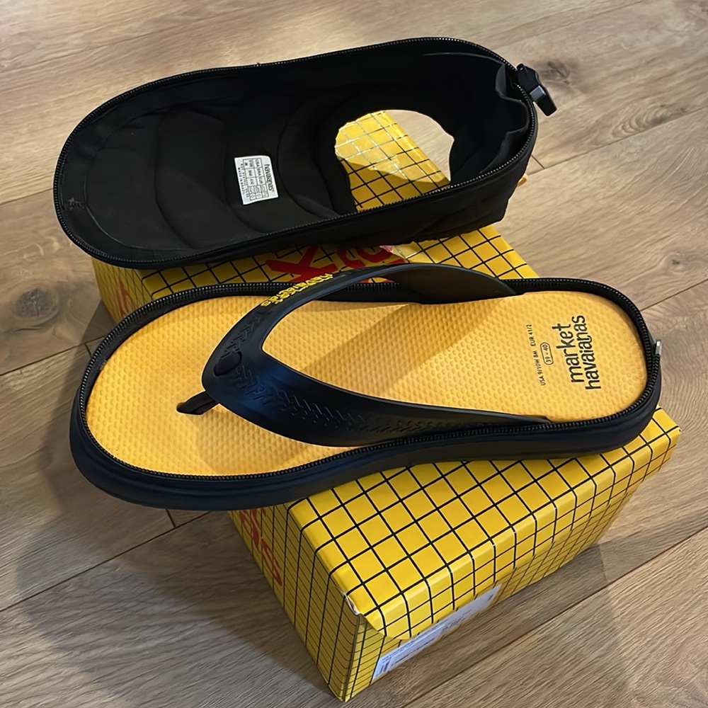 Havaianas Market - unisex zip up 2 in 1 Tennis/flip-flops - Picture 3 of 10